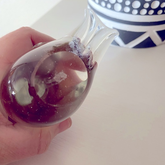 Vintage 4x3” glass paperweight bird dove. - Picture 6 of 6